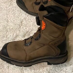 Ariat WorkHog XT BOA Waterproof Carbon Toe Work Boots.Used